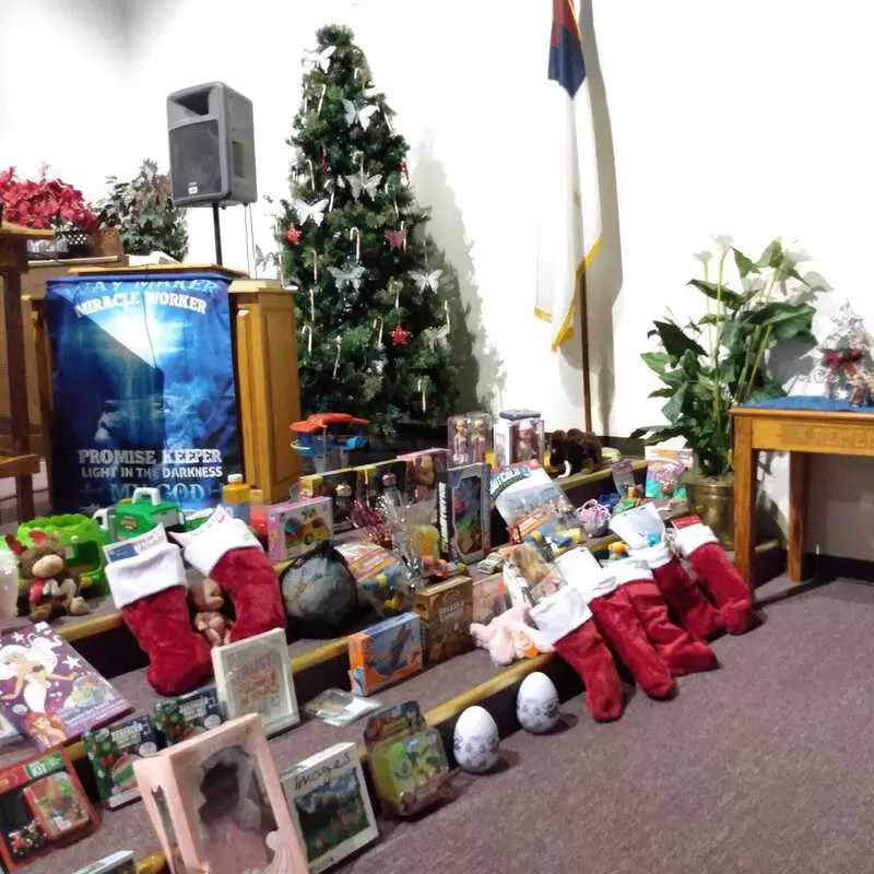 Praise Family Life Center is ready for Christmas