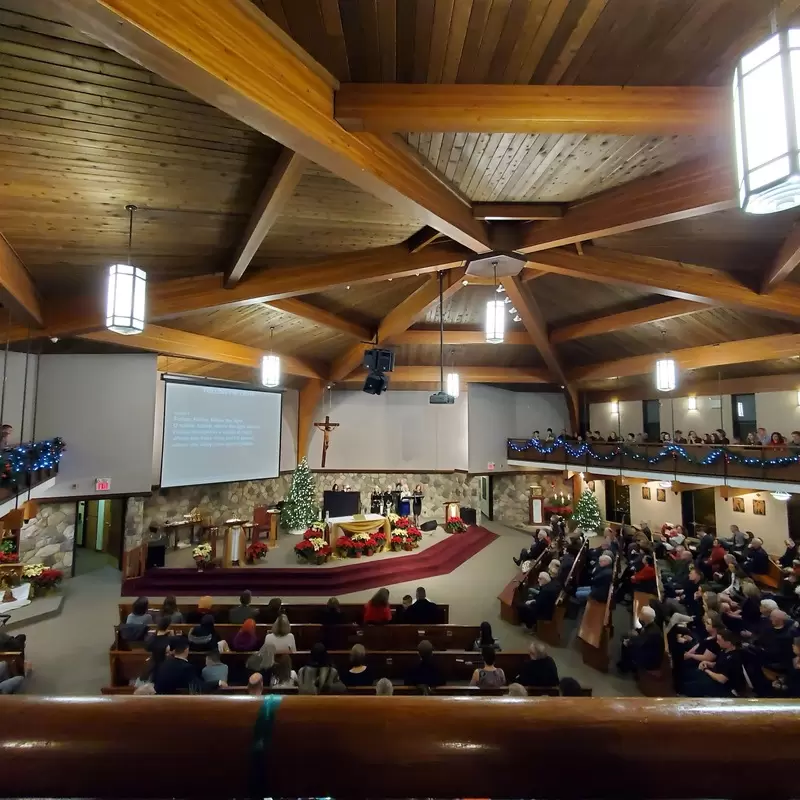 St. Pius X Parish Calgary interior - photo courtesy of Brian Lee