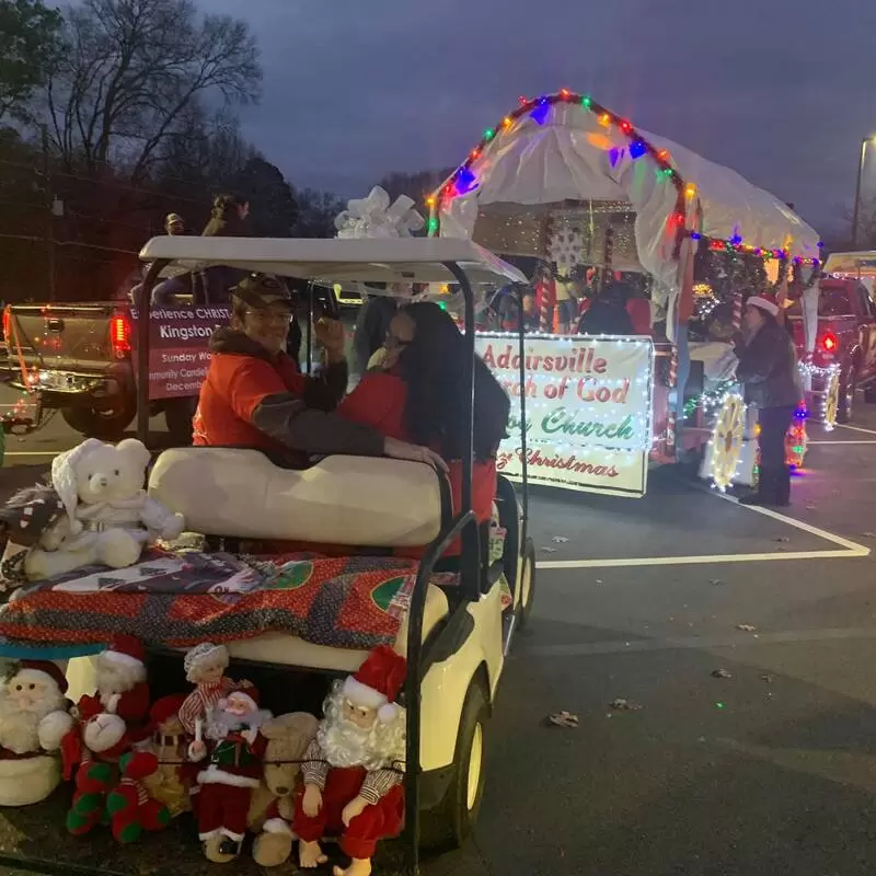 Adairsville Church of God First Prize Christmas Float 2019