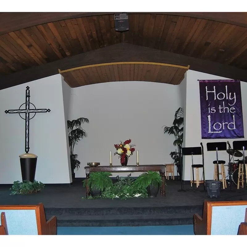 The altar at Saint Paul Lutheran Church Agoura Hills