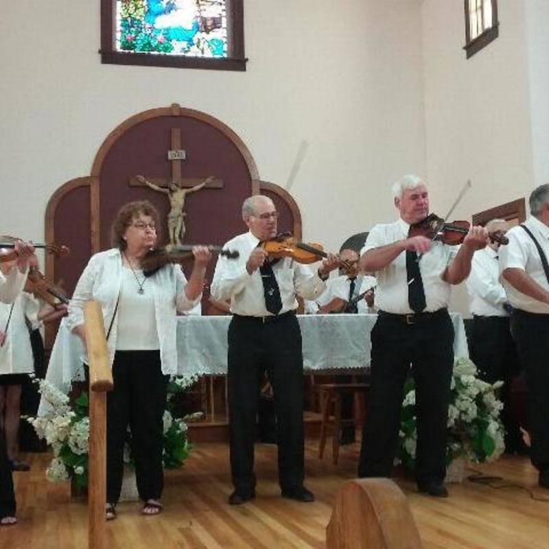 Fiddle Mass at St Genevieve's Church 21 August 2016
