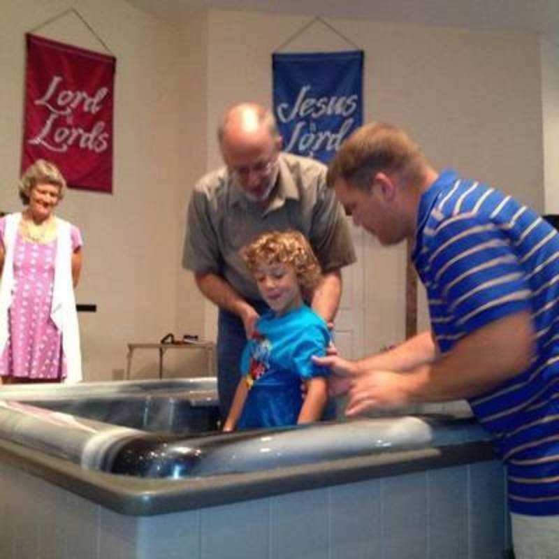Baptism at Good News Church
