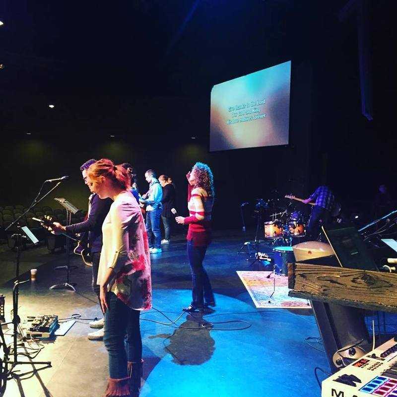 2016 Easter service rehearsal