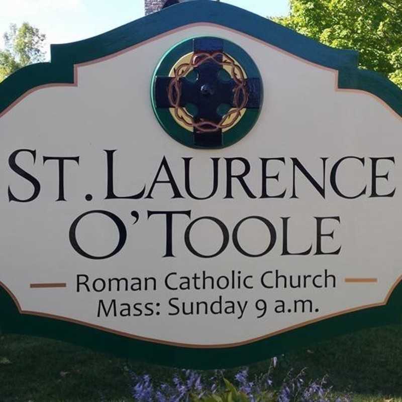 St. Laurence O'Toole church sign