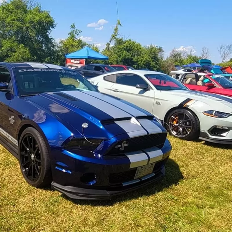 Annual car show at The Lion's Club.  St Andrews, Ontario - July 17 2022