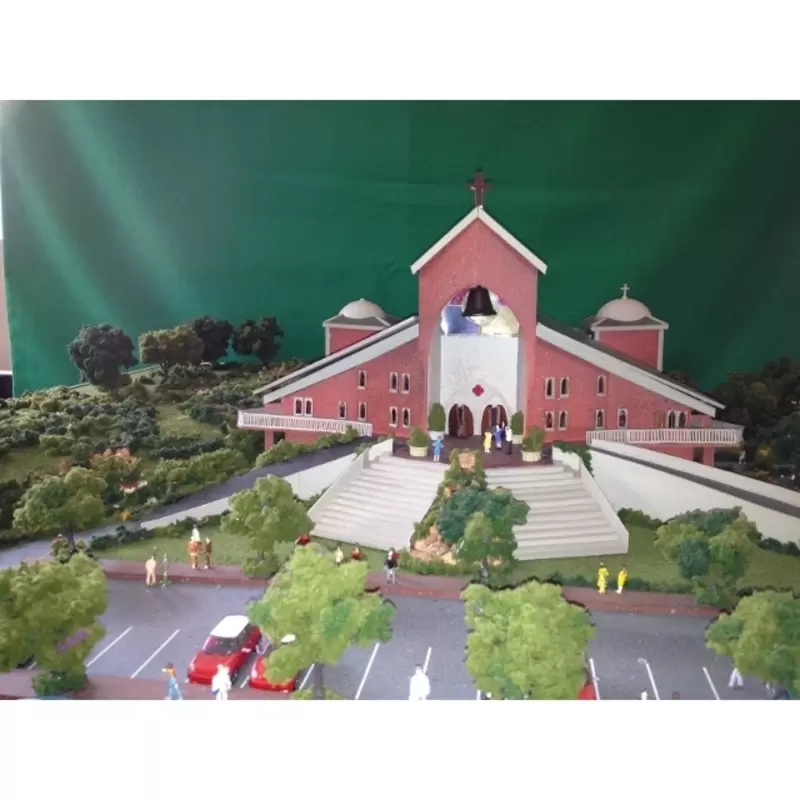Building of New Church/Shrine - Model
