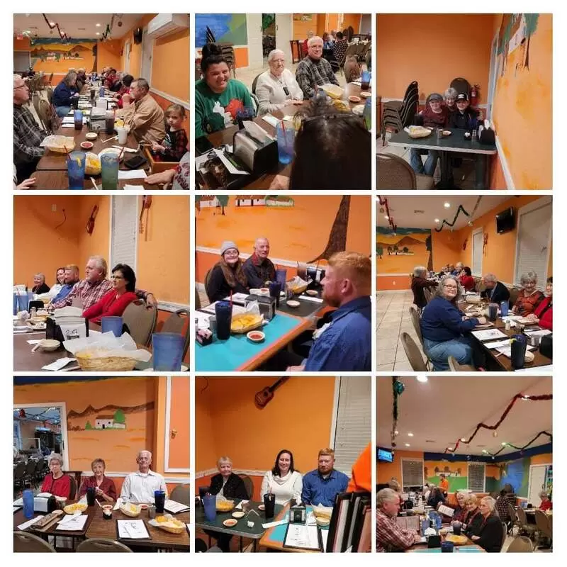 2021 Calvary's Christmas banquet at El Tucan