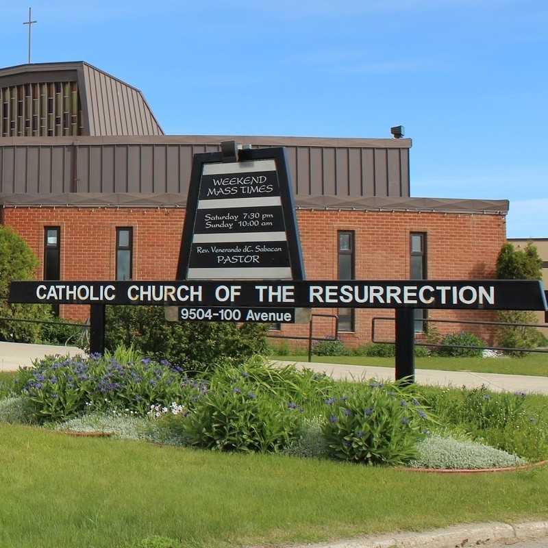 Church Of The Resurrection sign
