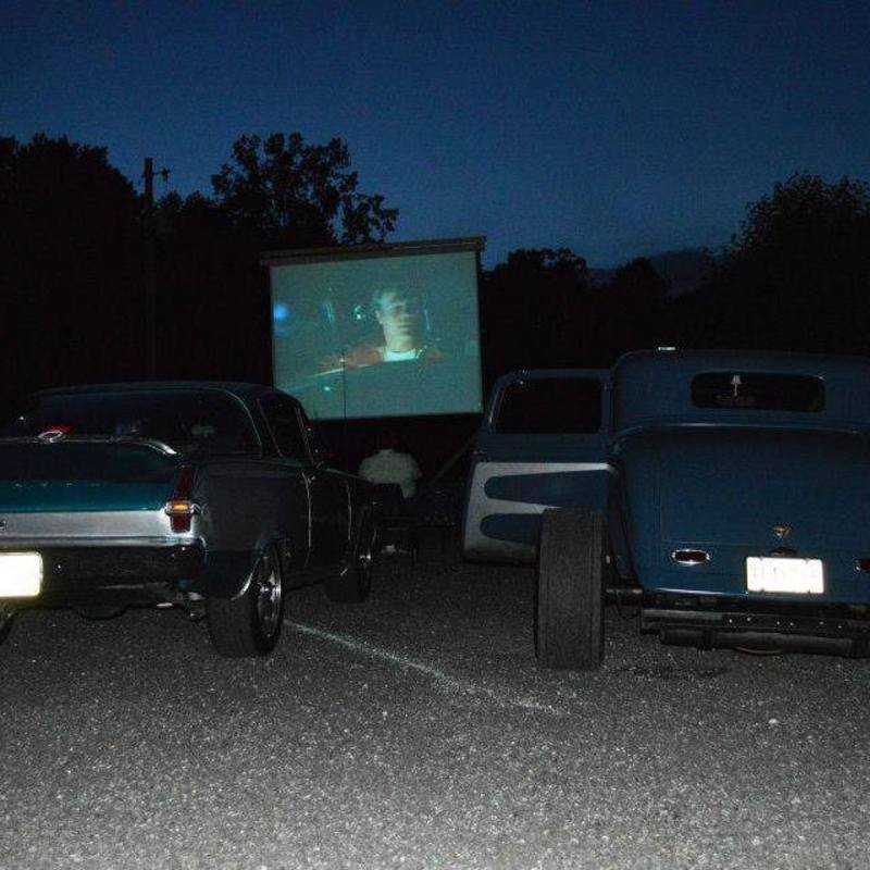 Classic Car Drive-In Movie Night