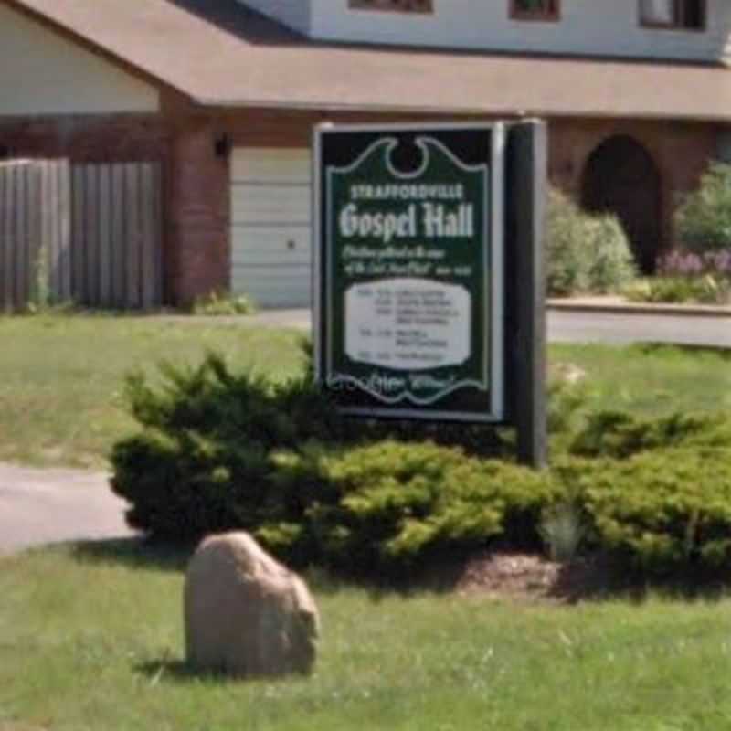 Straffordville Gospel Hall sign