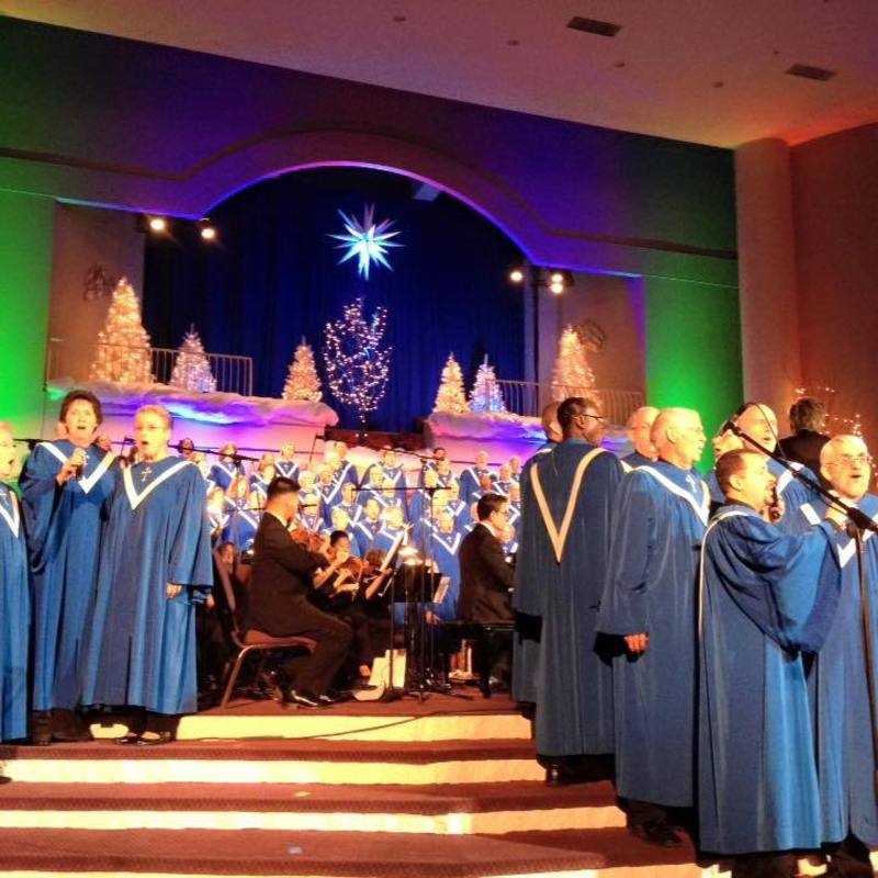National Christian Choir singing praise