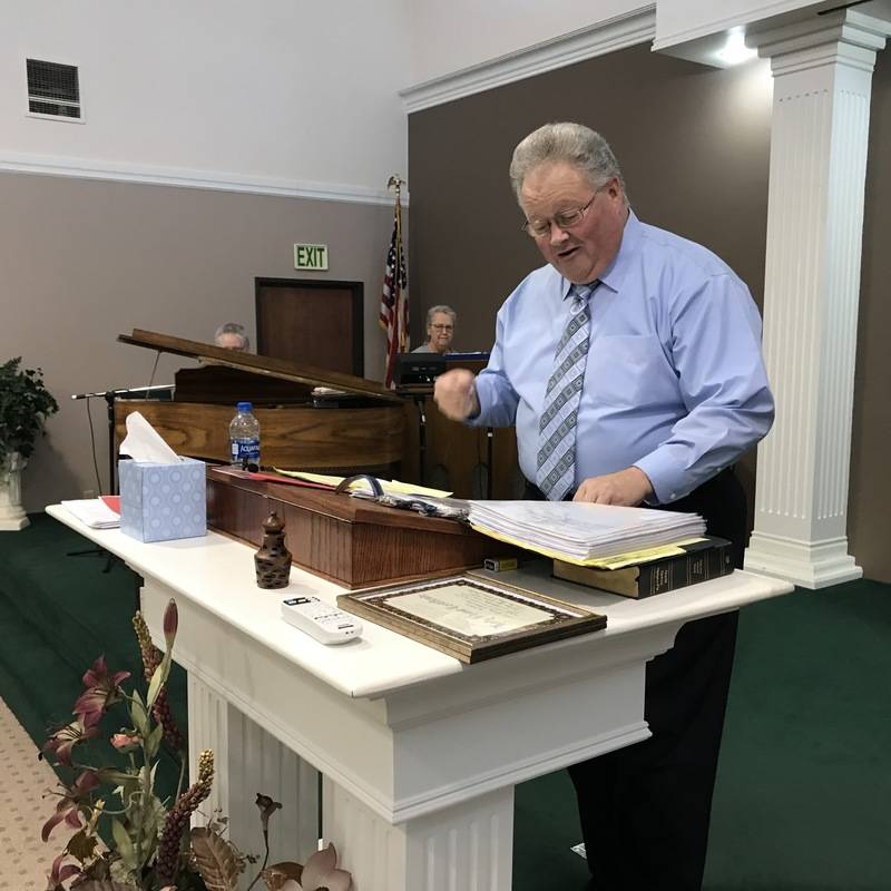 Pastor Gary Miles presents a Sunday sermon at a church near you!