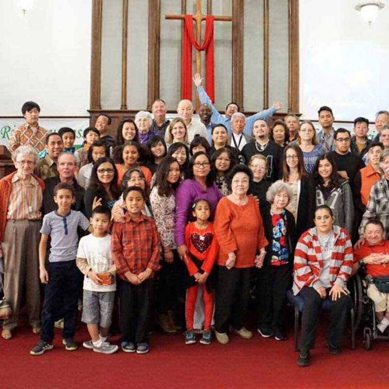 Upland Peace Church family