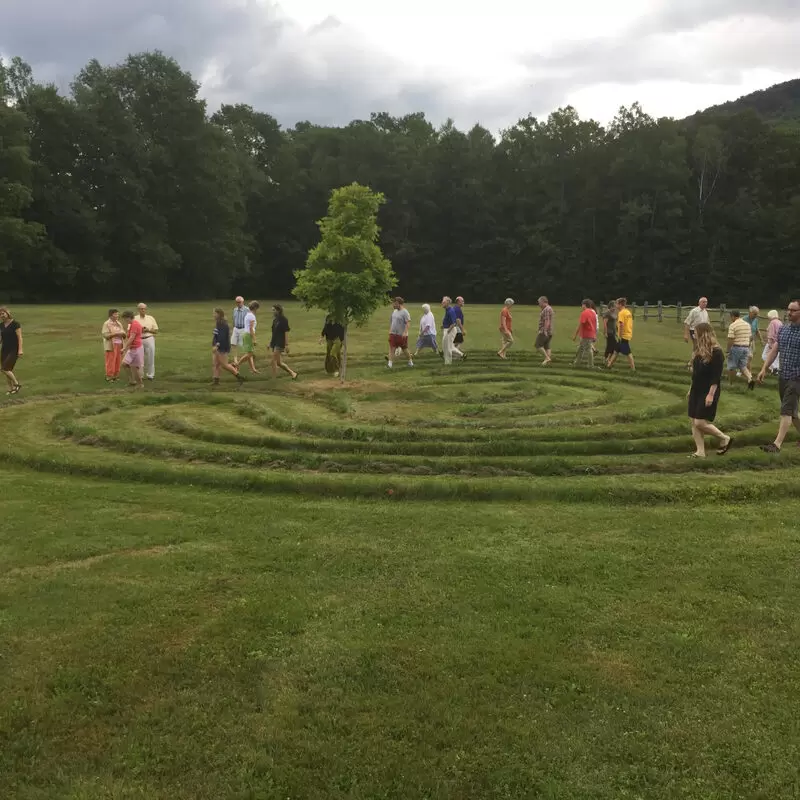 A summer labyrinth walk, 2019