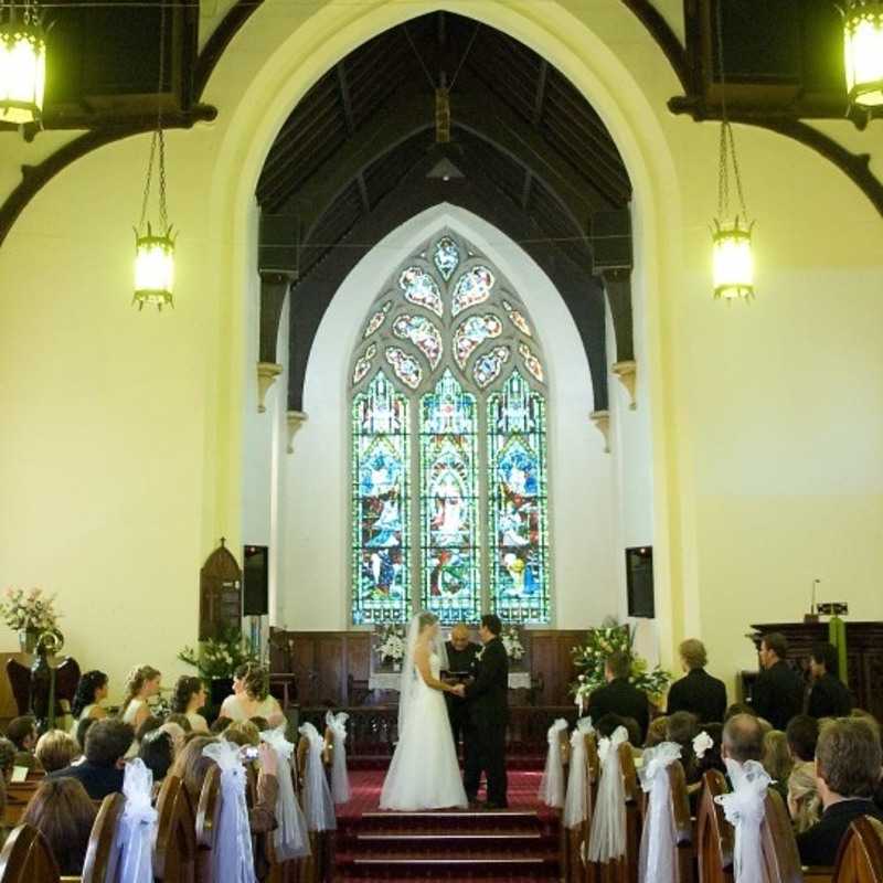 Wedding at  St. John's Camden