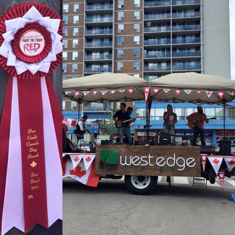 West Edge float at Canada Day Parade 2016