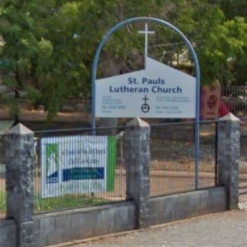 St Paul's Lutheran Church sign