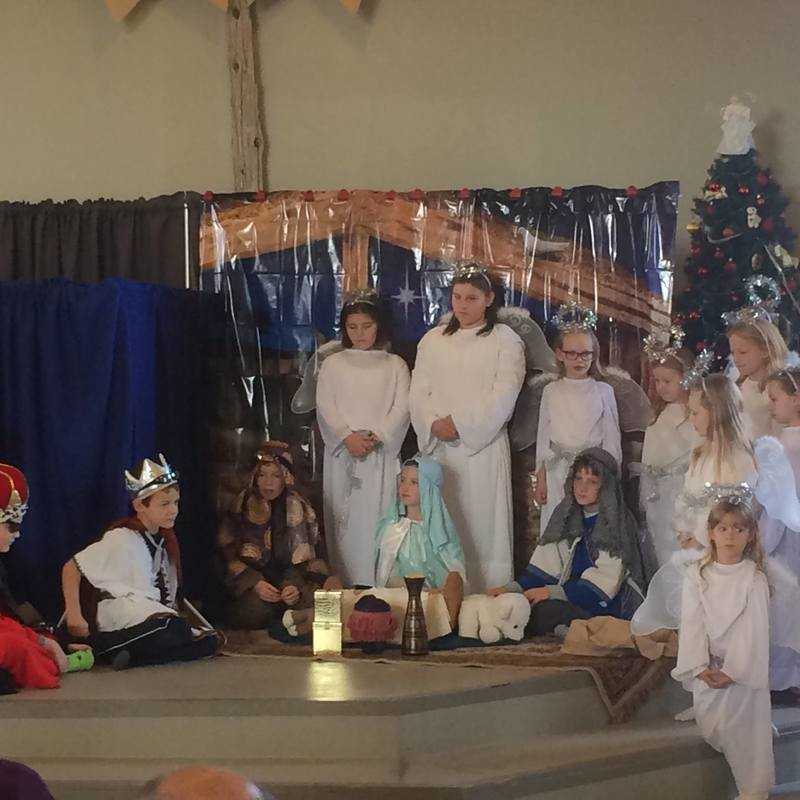 Children's Christmas pageant 2016