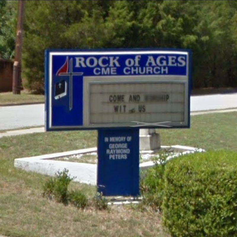 Rock of Ages CME Church - Augusta, Georgia