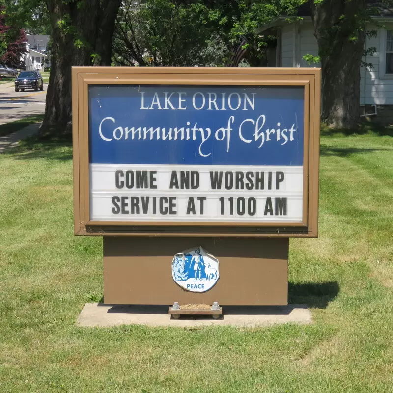 Lake Orion Community of Christ - Come and Worship - Service at 1100 AM