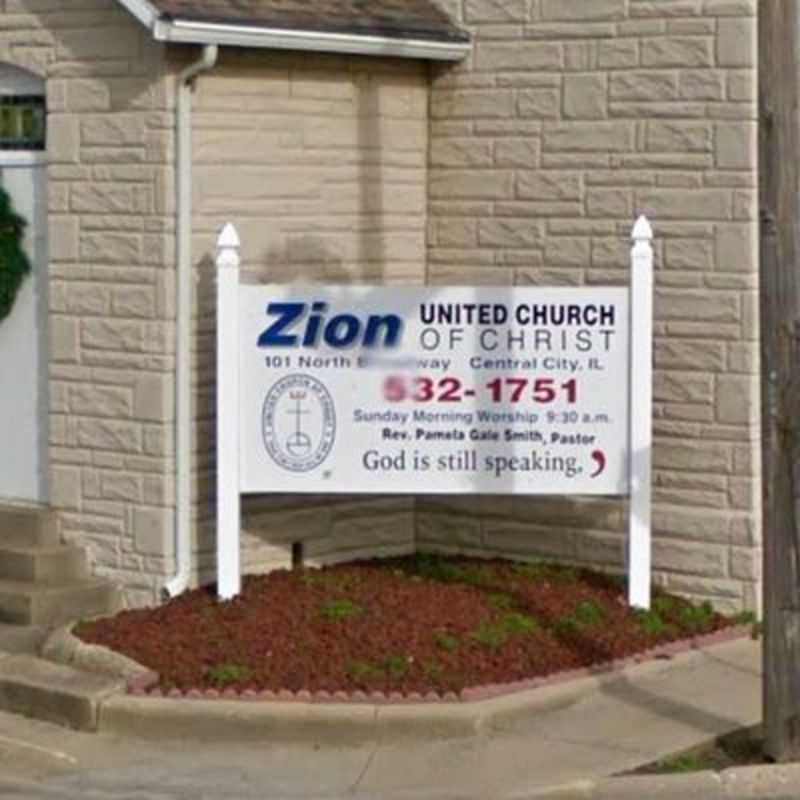 Zion United Church of Christ sign