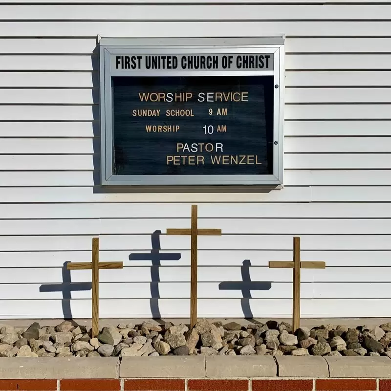 First United Church of Christ Pleasant Valley sign