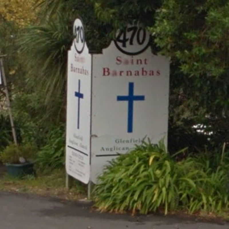 St Barnabas church sign