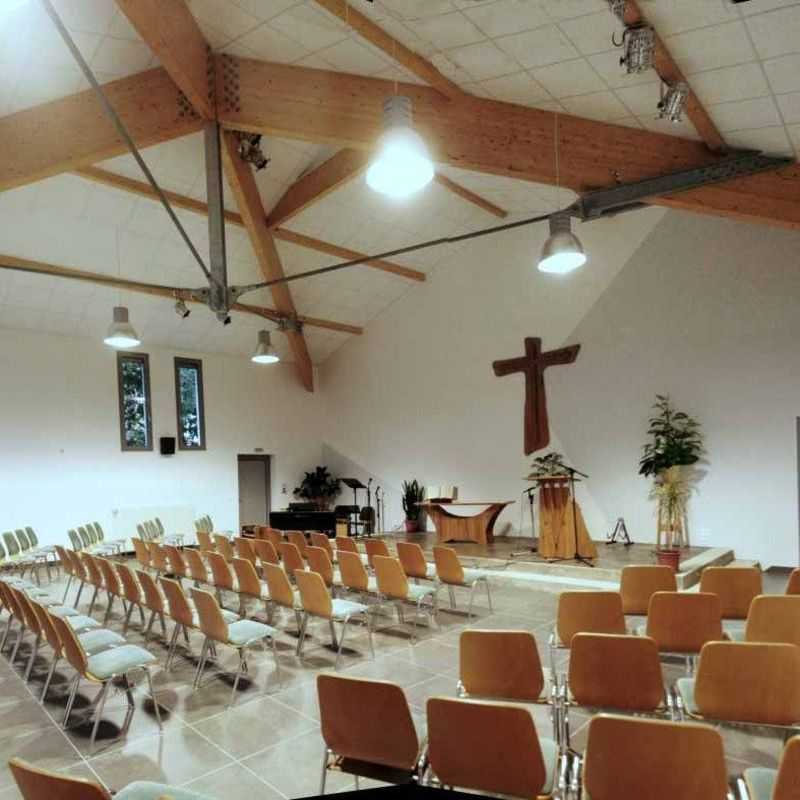 Une salle de culte moderne