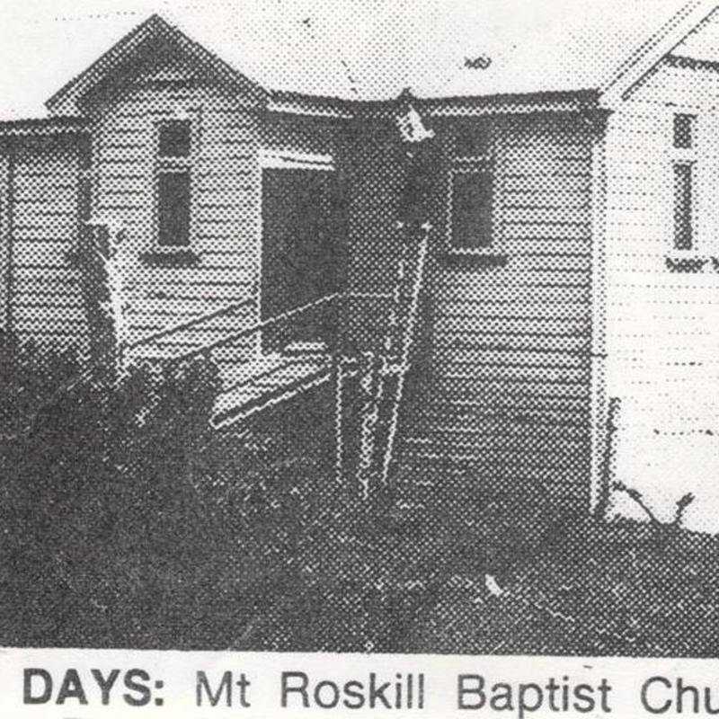 Roskill Baptist Church back in 1926