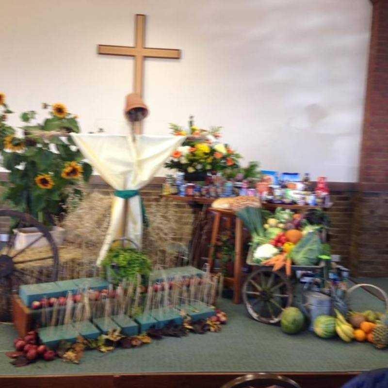 Our harvest display