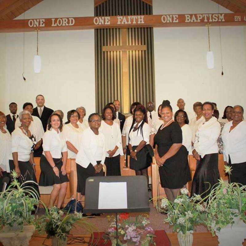 Reunion Choirs members from: Atlanta, Mississippi, Washington, DC., Indiana and Columbus, Ohio