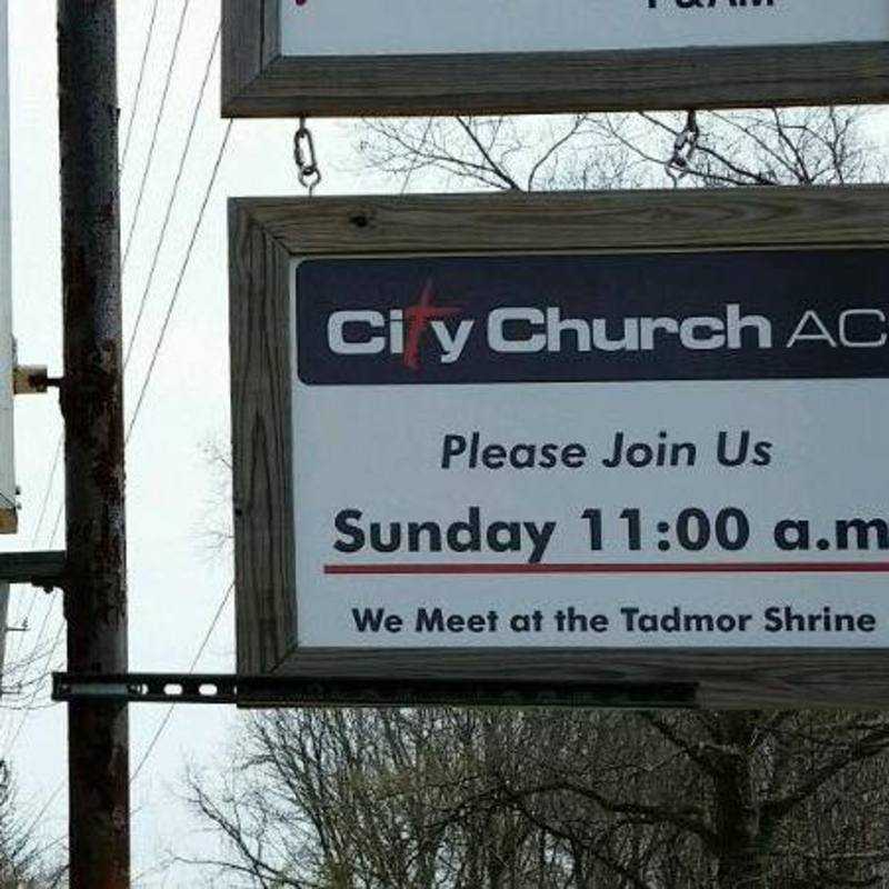 City Church AC sign