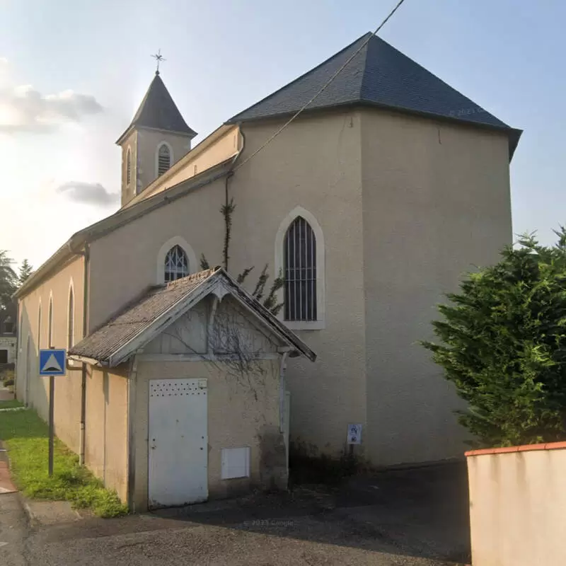 Eglise paroissiale Saint-Jean-Baptiste - Ouillon, Aquitaine