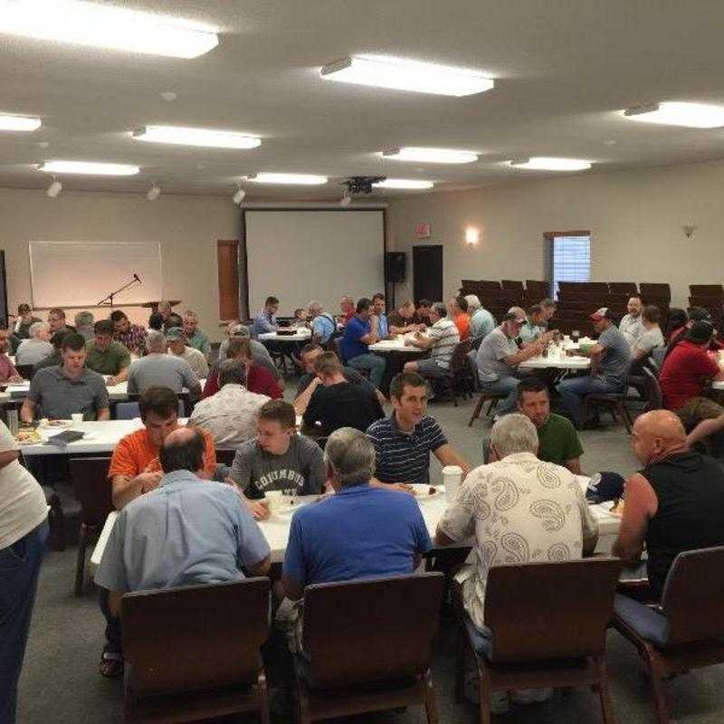 Men's breakfast at Grace Bible Church