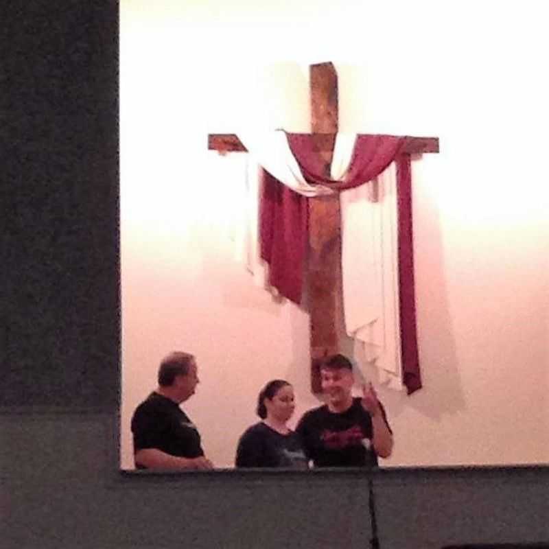 Baptism at Church Triumphant
