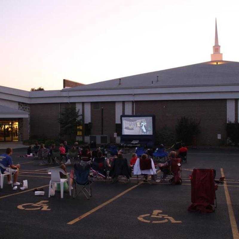 Outdoor Movie Night at West Hill
