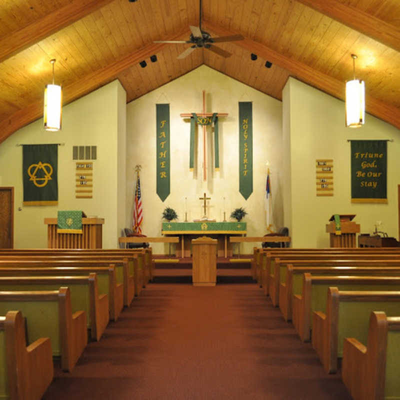 Inside Lamb of God Lutheran Church