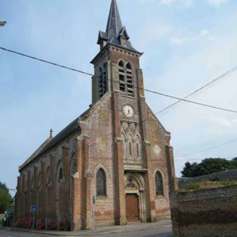 Eglise Saint Quentin - Halloy Les Pernois, Picardie