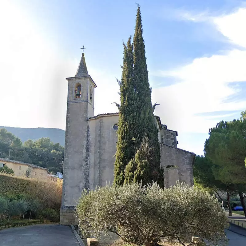 Eglise Saint Maurice - Maubec, Provence-Alpes-Cote d'Azur