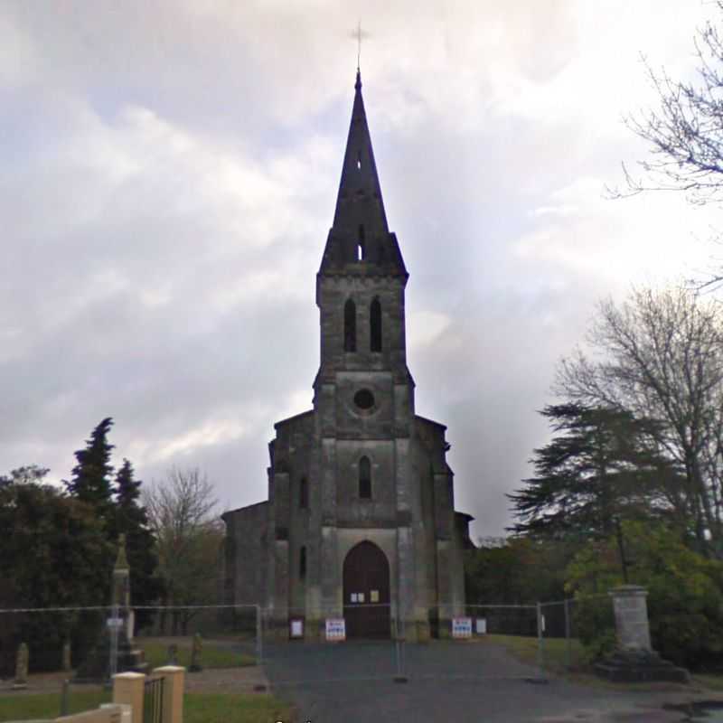 Eglise du Ginestet - Ginestet, Aquitaine