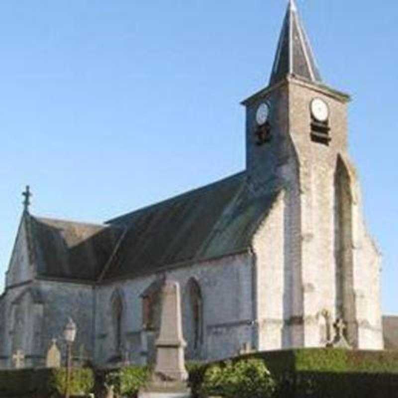 Eglise Saint Martin - Regniere Ecluse, Picardie