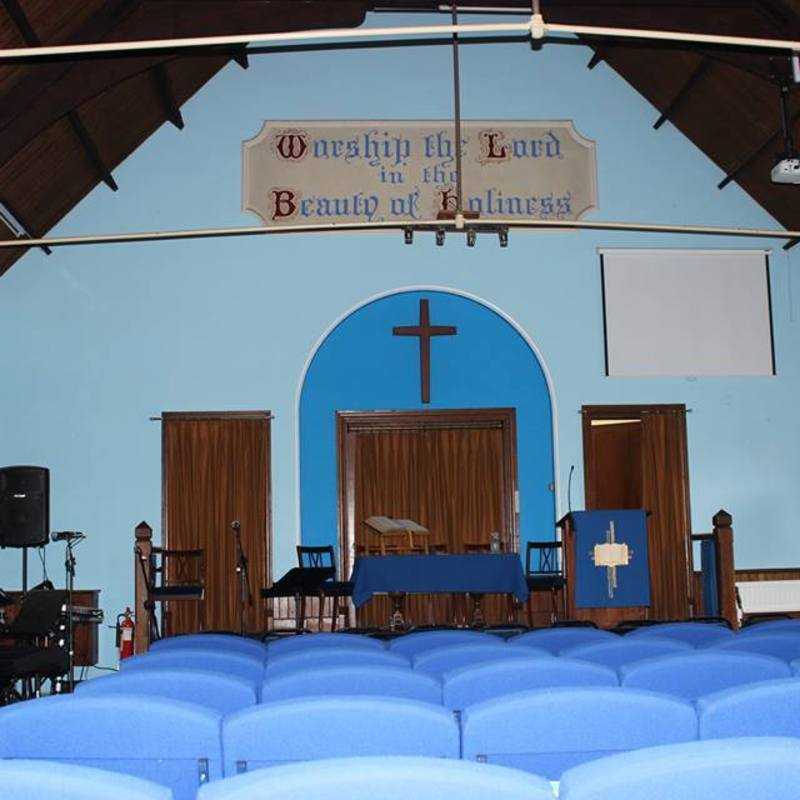 Inside Epsom Baptist Church