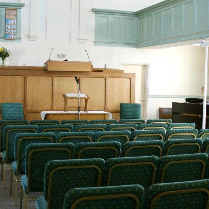 Inside Dunstable Baptist Church