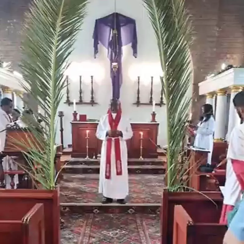 Palm Sunday 2023 at at Holy Redeemer, Sea Point