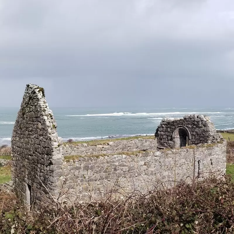 St Ciaran's Church and Holy Well Inishmore County Galway - photo courtesy of ila l