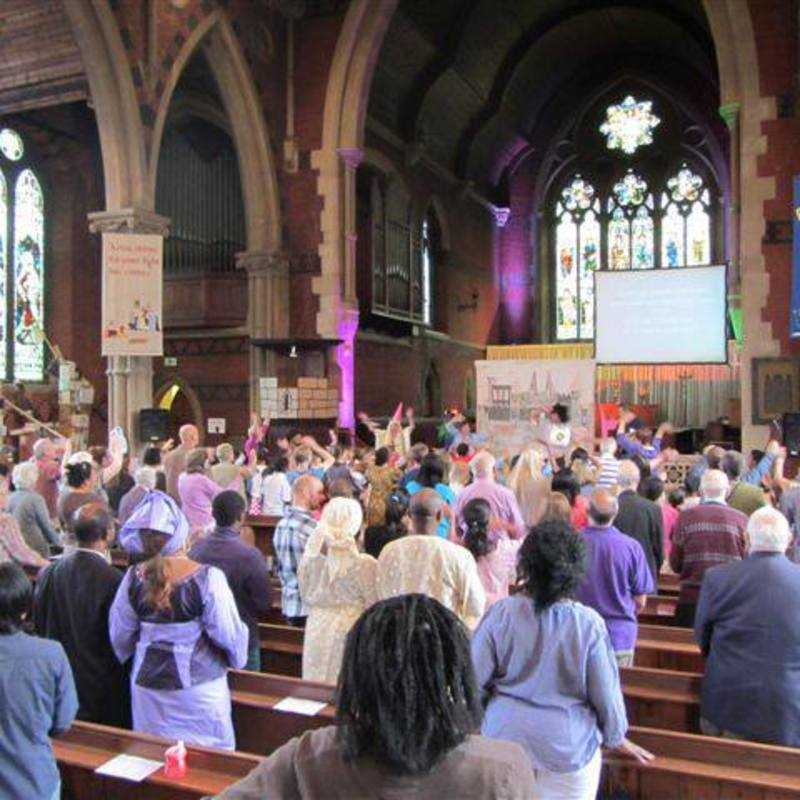 Kids' Holiday Club service at Christ Church North Finchley