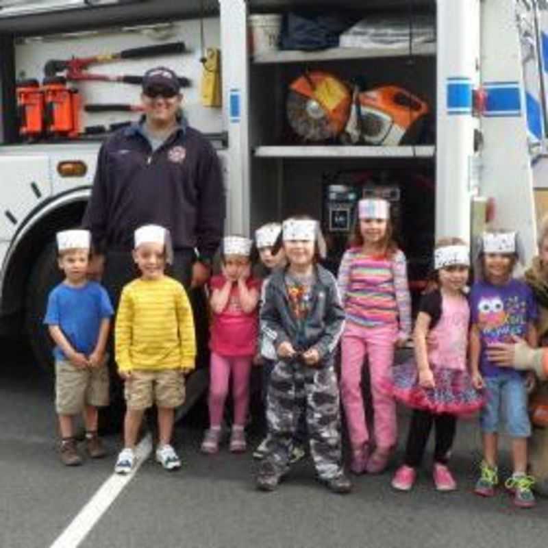 A visit with the Fire Department