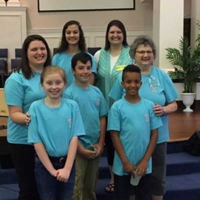 The Bible Drill Competition participants