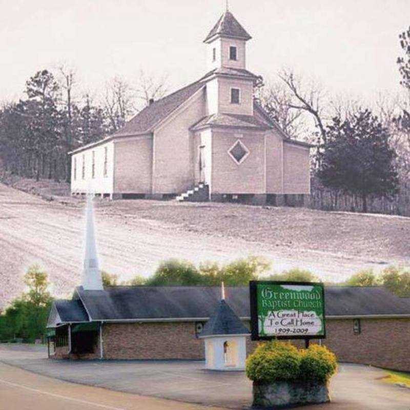Greenwood Baptist Church Ooltewah then and now