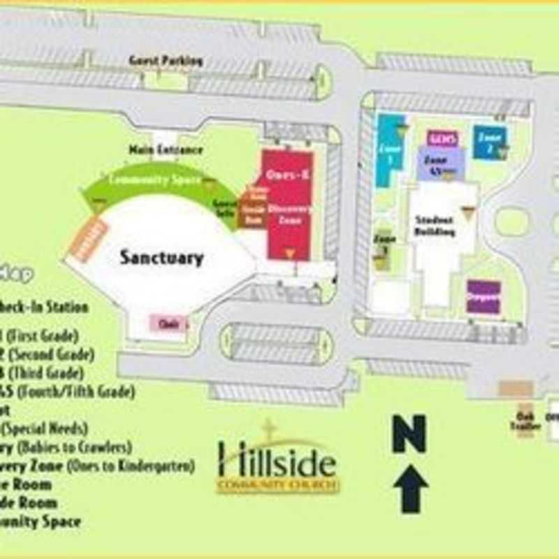 Hillside Campus Map